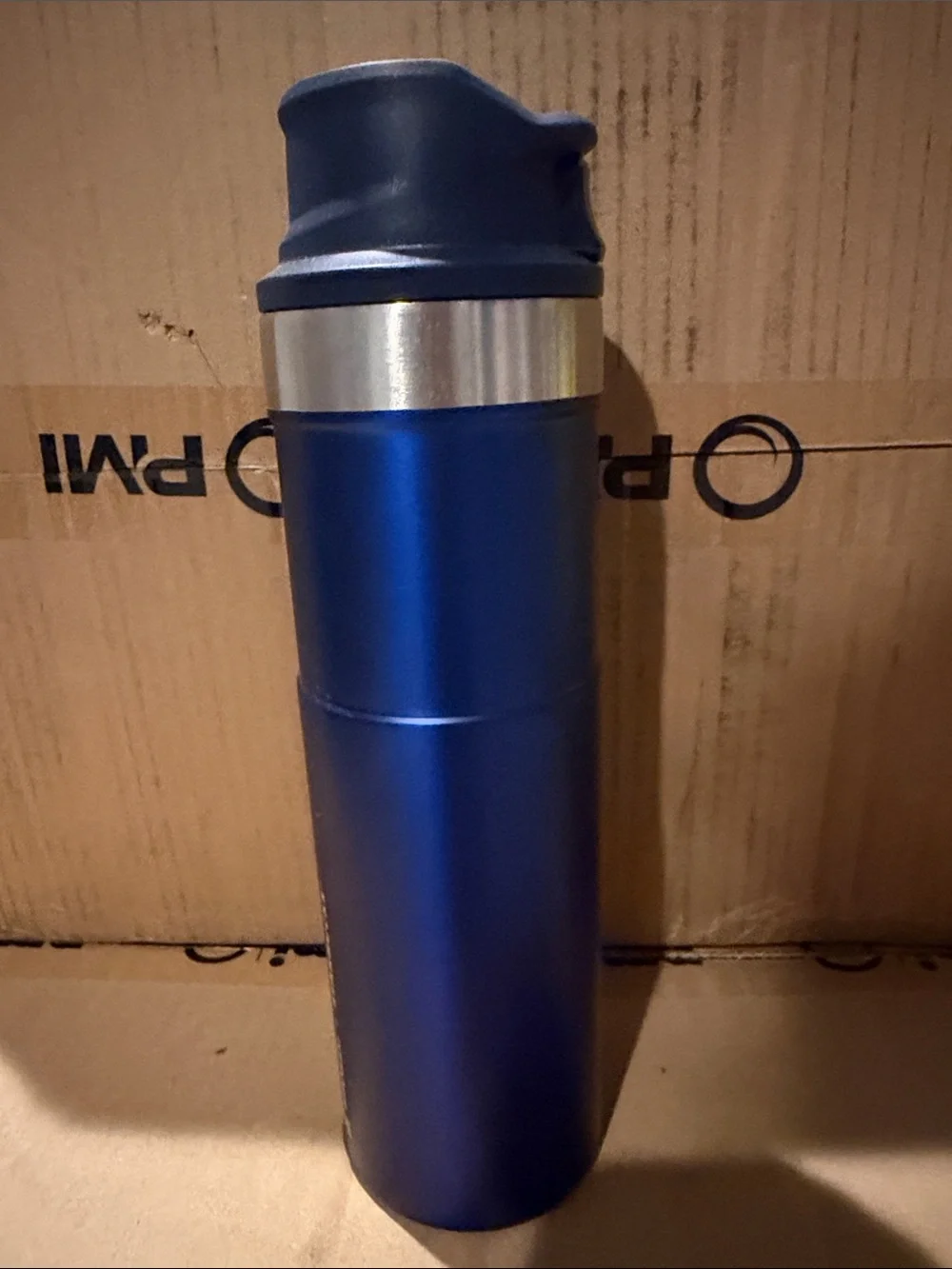 Starbucks Stanley Stainless Steel Tumbler Blue and Silver Travel Bottle